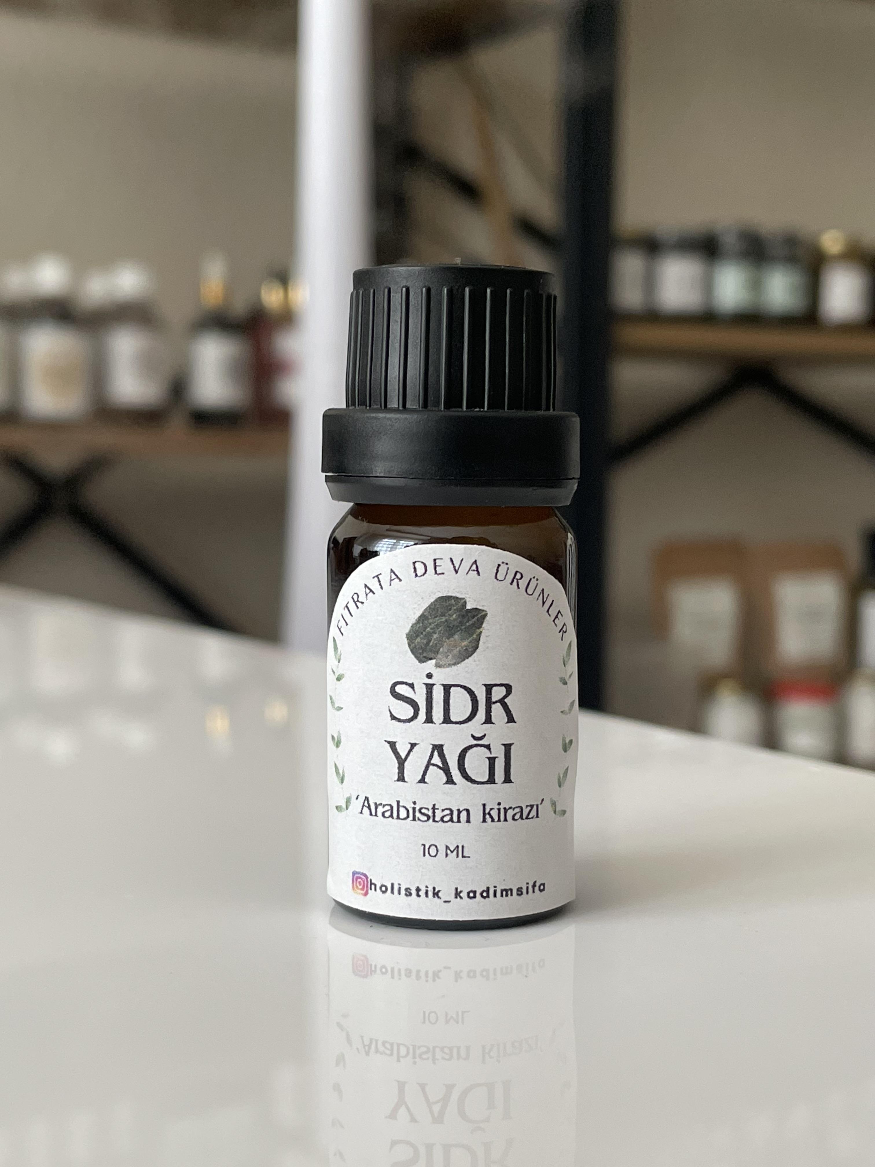 Sidr Yaprağı Yağı (Arabistan Kirazı)